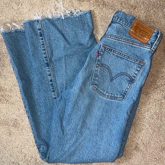 Levi ribcage crop flare jeans - Picture 2 of 4